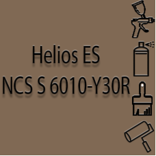 NCS S 6010-Y30R глянцева 1К швидкосохнуча антикорозійна емаль Helios ES - 1л