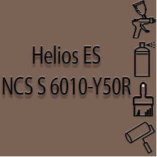 NCS S 6010-Y50R глянцева 1К швидкосохнуча антикорозійна емаль Helios ES - 1л