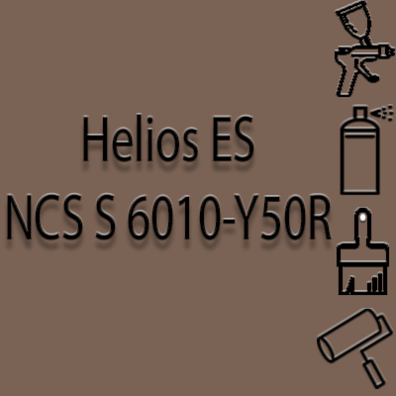 NCS S 6010-Y50R глянцева 1К швидкосохнуча антикорозійна емаль Helios ES - 1л