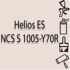 NCS S 1005-Y70R глянцева 1К швидкосохнуча антикорозійна емаль Helios ES - 1л
