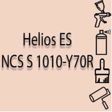 NCS S 1010-Y70R глянцева 1К швидкосохнуча антикорозійна емаль Helios ES - 1л