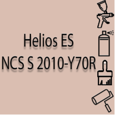 NCS S 2010-Y70R глянцева 1К швидкосохнуча антикорозійна емаль Helios ES - 1л