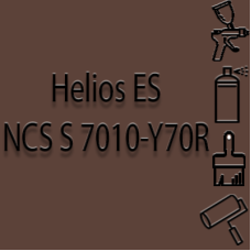 NCS S 7010-Y70R глянцева 1К швидкосохнуча антикорозійна емаль Helios ES - 1л