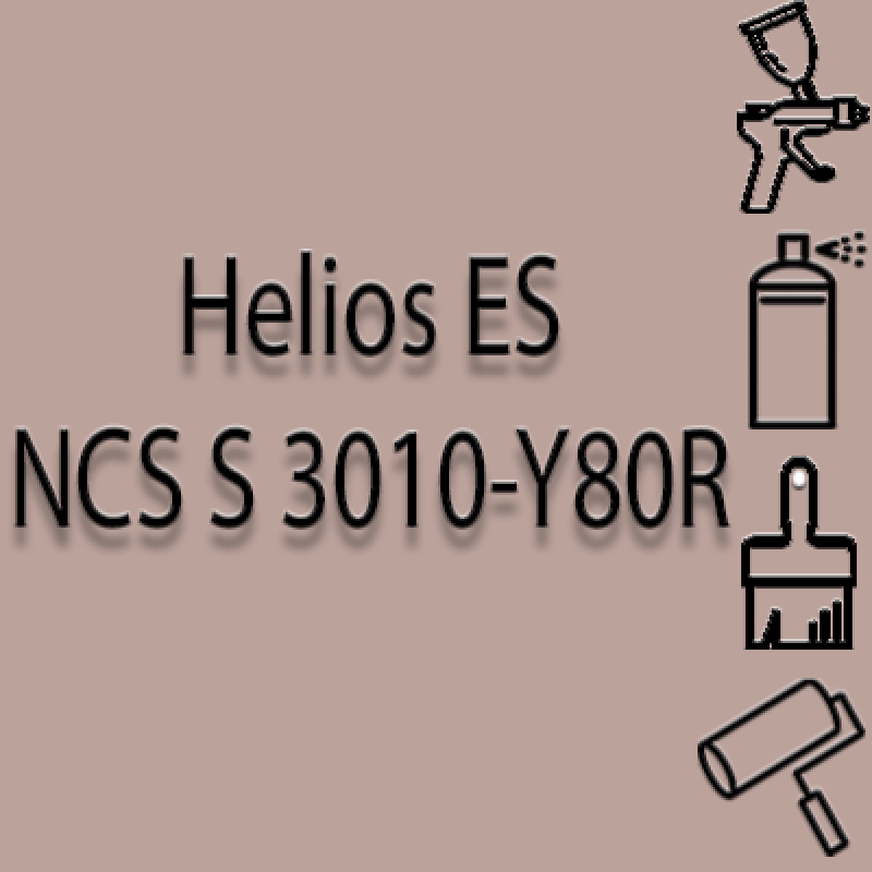 NCS S 3010-Y80R глянцева 1К швидкосохнуча антикорозійна емаль Helios ES - 1л