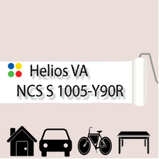 NCS S 1005-Y90R антикорозійна глянцева грунт-емаль (вініл-акрилова) HELIOS VA - 1л
