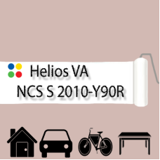 NCS S 2010-Y90R антикорозійна глянцева грунт-емаль (вініл-акрилова) HELIOS VA - 1л