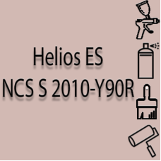 NCS S 2010-Y90R глянцева 1К швидкосохнуча антикорозійна емаль Helios ES - 1л