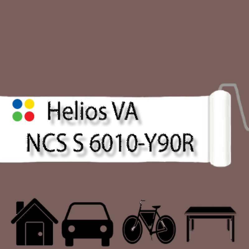 NCS S 6010-Y90R антикорозійна глянцева грунт-емаль (вініл-акрилова) HELIOS VA - 1л