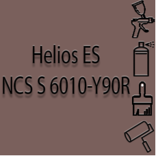 NCS S 6010-Y90R глянцева 1К швидкосохнуча антикорозійна емаль Helios ES - 1л