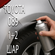 Toyota 089 PLATINUM WHITE PRL. аерозольна базова фарба ADI UPP - 800мл. Комплект 1+2 шар.