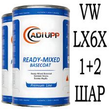 Volkswagen LX6X / 0S / 05 MINTWEISS MET. базова автоемаль ADI UPP - 1.6л. Комплект 1+2 шар.