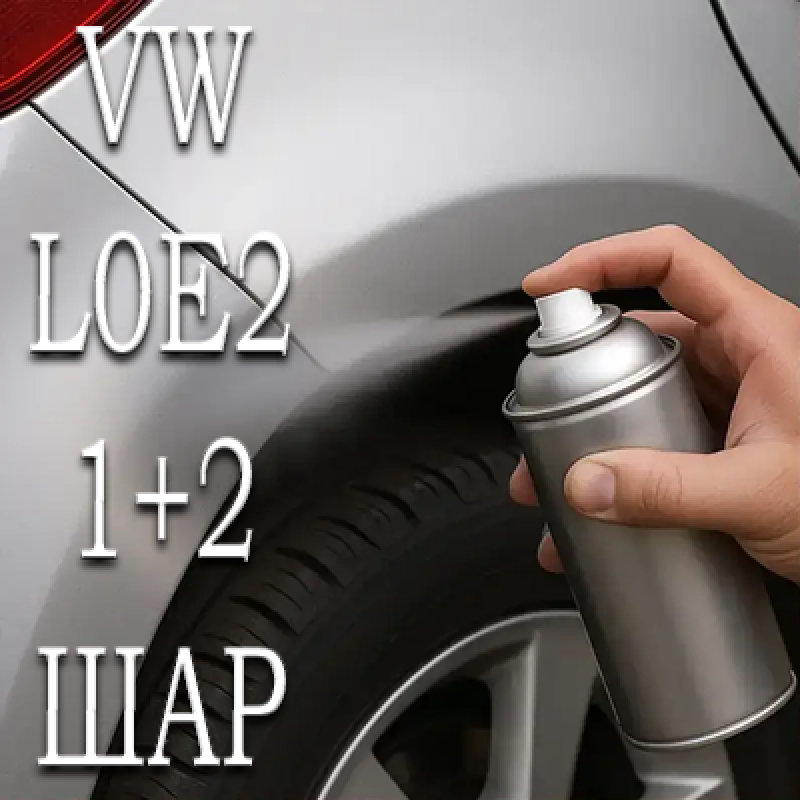 Volkswagen L0E2 (0E2, OE2, C5) ARANCIO BOREALIS MET. аерозольна базова фарба ADI UPP - 800мл. Комплект 1+2 шар.