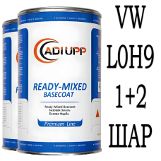 Volkswagen L0H9 (0H9) INUITWEISS MET. базова автоемаль ADI UPP - 1.6л. Комплект 1+2 шар.