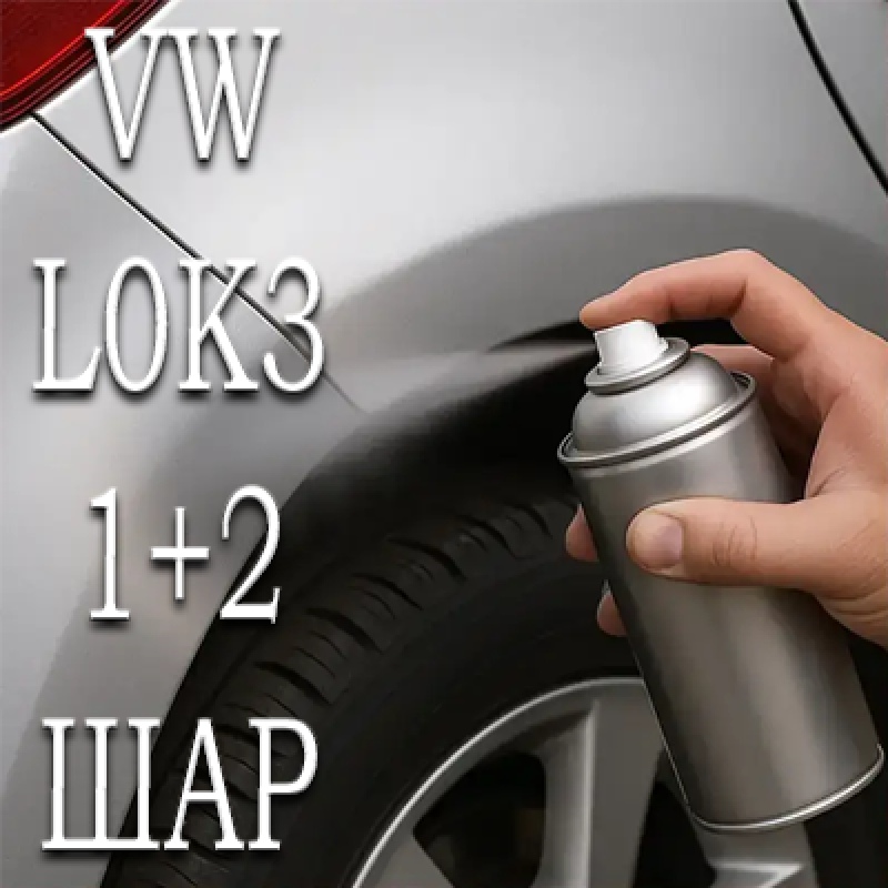 Volkswagen L0K3 (0K3, X0) JASMINWEISS PRL. аерозольна базова фарба ADI UPP - 800мл. Комплект 1+2 шар.