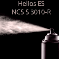 NCS S 3010-R аерозольна глянцева 1К швидкосохнуча антикорозійна емаль Helios ES - 400мл