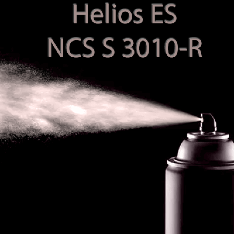 NCS S 3010-R аерозольна глянцева 1К швидкосохнуча антикорозійна емаль Helios ES - 400мл