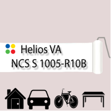 NCS S 1005-R10B антикорозійна глянцева грунт-емаль (вініл-акрилова) HELIOS VA - 1л