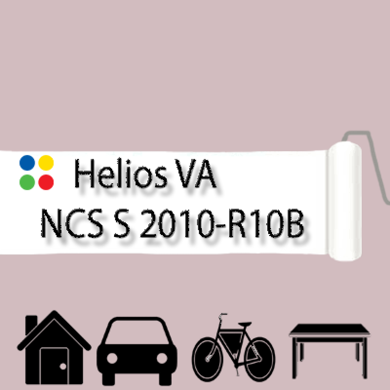NCS S 2010-R10B антикорозійна глянцева грунт-емаль (вініл-акрилова) HELIOS VA - 1л