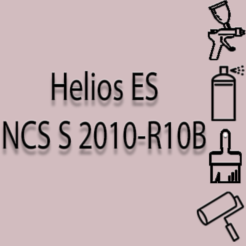 NCS S 2010-R10B глянцева 1К швидкосохнуча антикорозійна емаль Helios ES - 1л