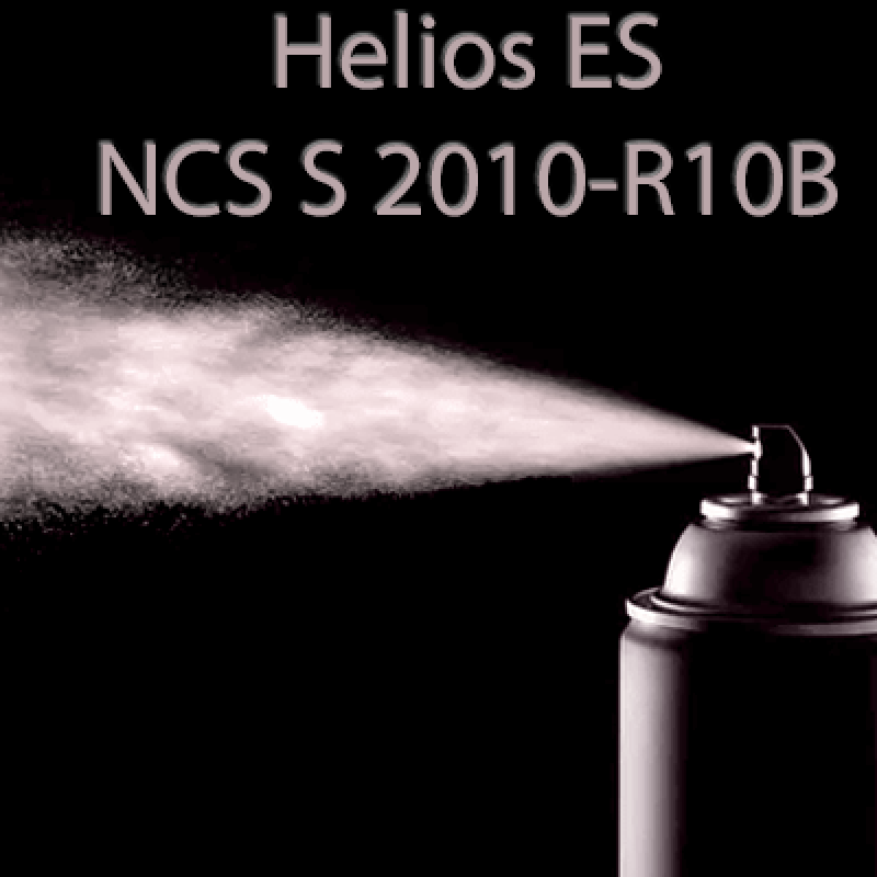 NCS S 2010-R10B аерозольна глянцева 1К швидкосохнуча антикорозійна емаль Helios ES - 400мл