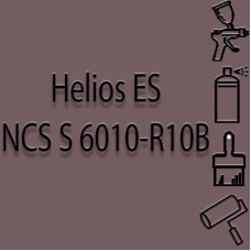NCS S 6010-R10B глянцева 1К швидкосохнуча антикорозійна емаль Helios ES - 1л
