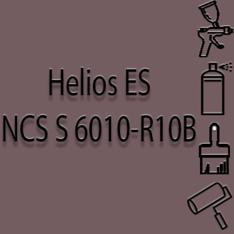 NCS S 6010-R10B глянцева 1К швидкосохнуча антикорозійна емаль Helios ES - 1л NCS S 6010-R10B глянцева 1К швидкосохнуча антикорозійна емаль Helios ES - 1л