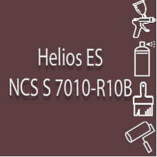 NCS S 7010-R10B глянцева 1К швидкосохнуча антикорозійна емаль Helios ES - 1л