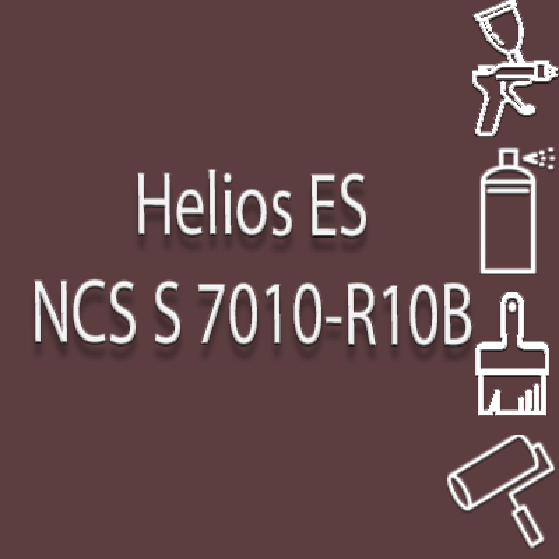 NCS S 7010-R10B глянцева 1К швидкосохнуча антикорозійна емаль Helios ES - 1л