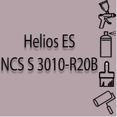 NCS S 3010-R20B глянцева 1К швидкосохнуча антикорозійна емаль Helios ES - 1л
