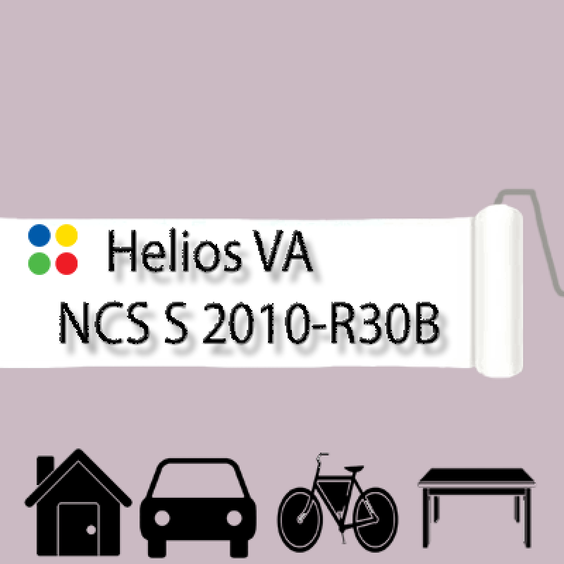 NCS S 2010-R30B антикорозійна глянцева грунт-емаль (вініл-акрилова) HELIOS VA - 1л