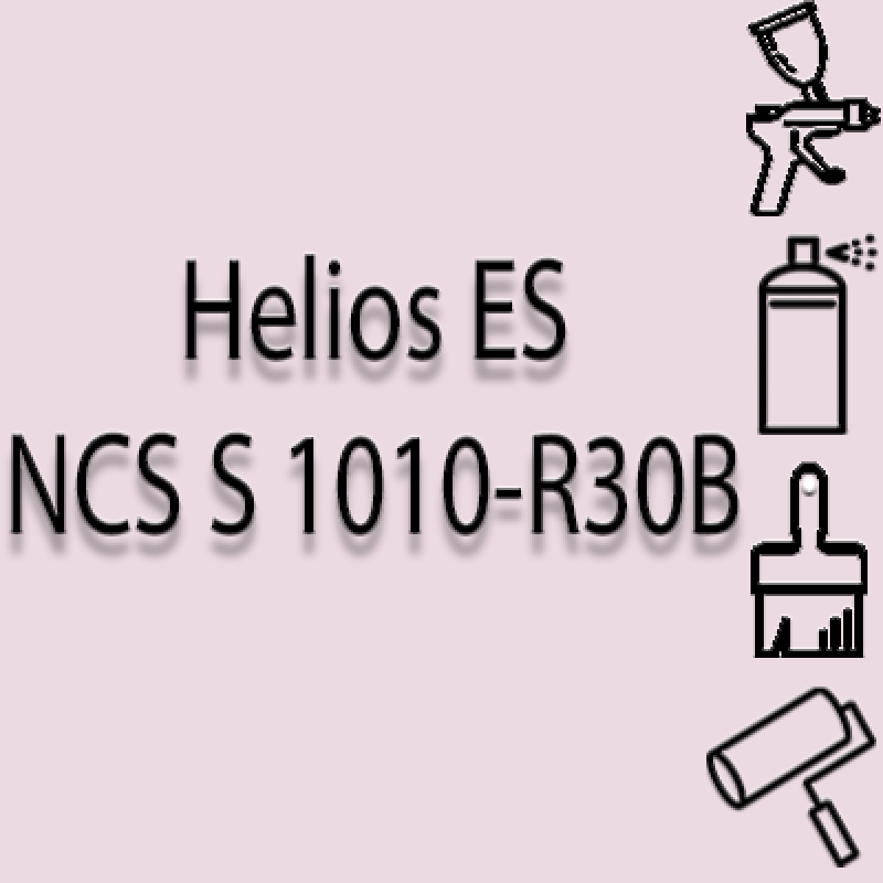 NCS S 1010-R30B глянцева 1К швидкосохнуча антикорозійна емаль Helios ES - 1л