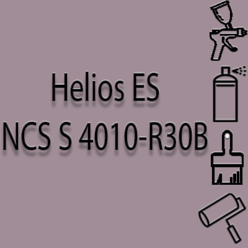 NCS S 4010-R30B глянцева 1К швидкосохнуча антикорозійна емаль Helios ES - 1л