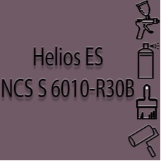 NCS S 6010-R30B глянцева 1К швидкосохнуча антикорозійна емаль Helios ES - 1л