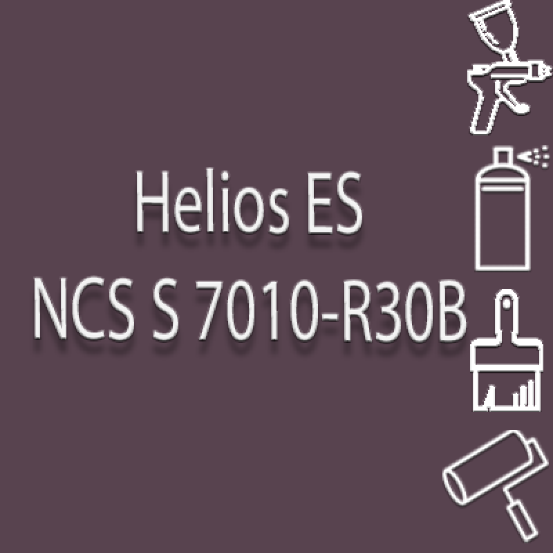 NCS S 7010-R30B глянцева 1К швидкосохнуча антикорозійна емаль Helios ES - 1л