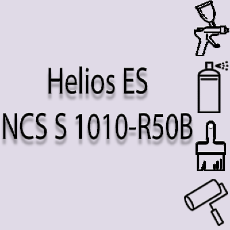 NCS S 1010-R50B глянцева 1К швидкосохнуча антикорозійна емаль Helios ES - 1л