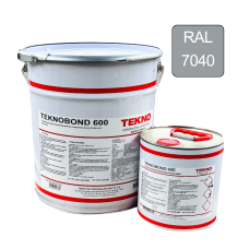Епоксидна фарба для бетонної підлоги Teknobond 600 20 кг сіра (RAL 7040)