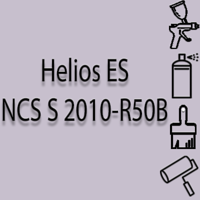 NCS S 2010-R50B глянцева 1К швидкосохнуча антикорозійна емаль Helios ES - 1л