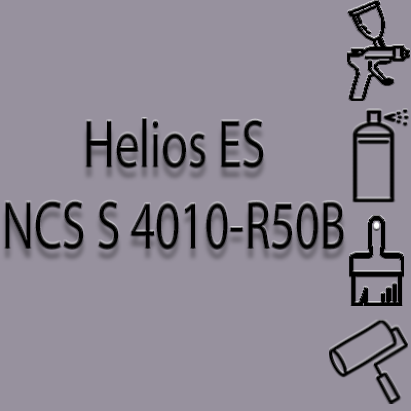 NCS S 4010-R50B глянцева 1К швидкосохнуча антикорозійна емаль Helios ES - 1л