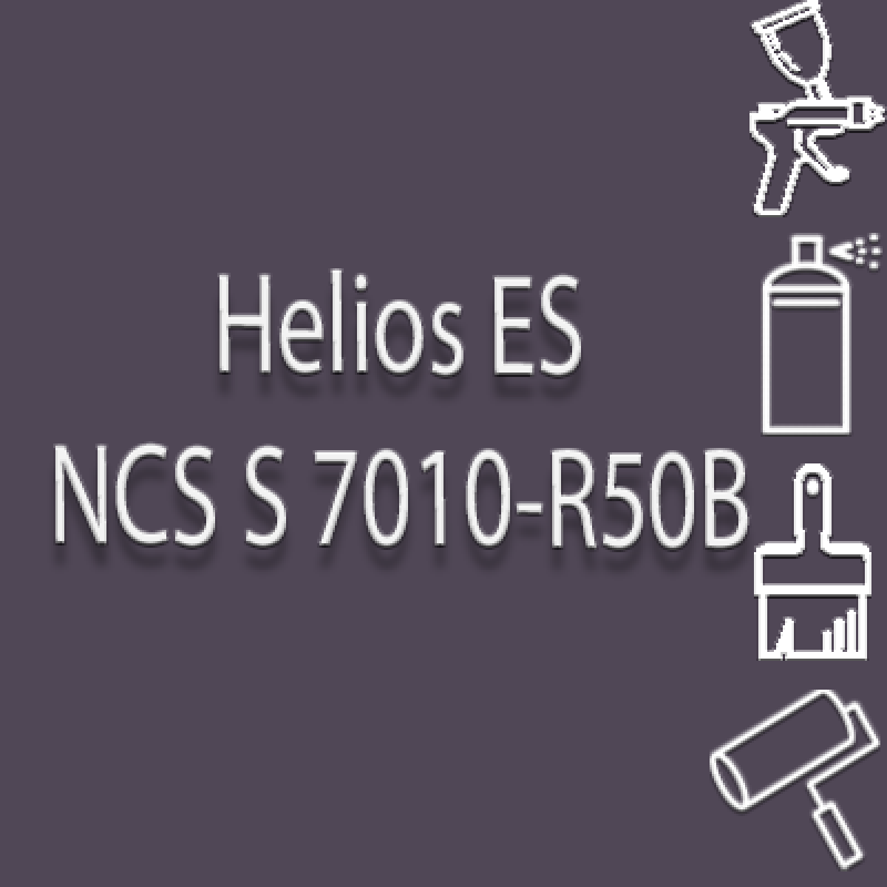 NCS S 7010-R50B глянцева 1К швидкосохнуча антикорозійна емаль Helios ES - 1л