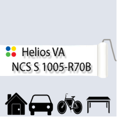 NCS S 1005-R70B антикорозійна глянцева грунт-емаль (вініл-акрилова) HELIOS VA - 1л