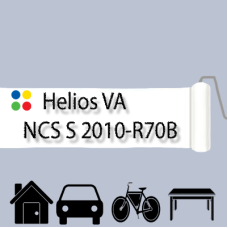 NCS S 2010-R70B антикорозійна глянцева грунт-емаль (вініл-акрилова) HELIOS VA - 1л