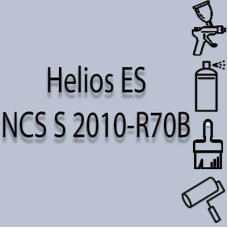 NCS S 2010-R70B глянцева 1К швидкосохнуча антикорозійна емаль Helios ES - 1л