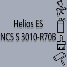NCS S 3010-R70B глянцева 1К швидкосохнуча антикорозійна емаль Helios ES - 1л