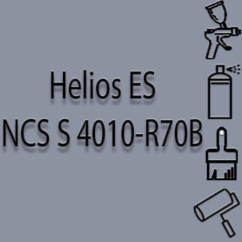 NCS S 4010-R70B глянцева 1К швидкосохнуча антикорозійна емаль Helios ES - 1л