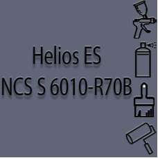 NCS S 6010-R70B глянцева 1К швидкосохнуча антикорозійна емаль Helios ES - 1л