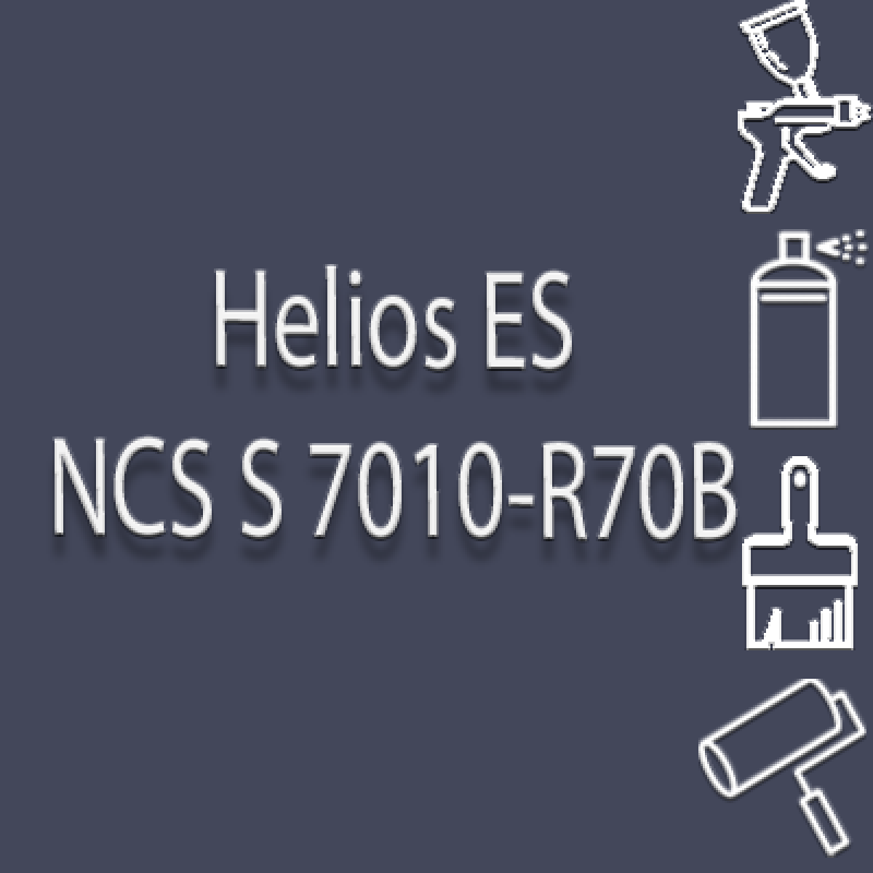 NCS S 7010-R70B глянцева 1К швидкосохнуча антикорозійна емаль Helios ES - 1л