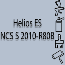 NCS S 2010-R80B глянцева 1К швидкосохнуча антикорозійна емаль Helios ES - 1л