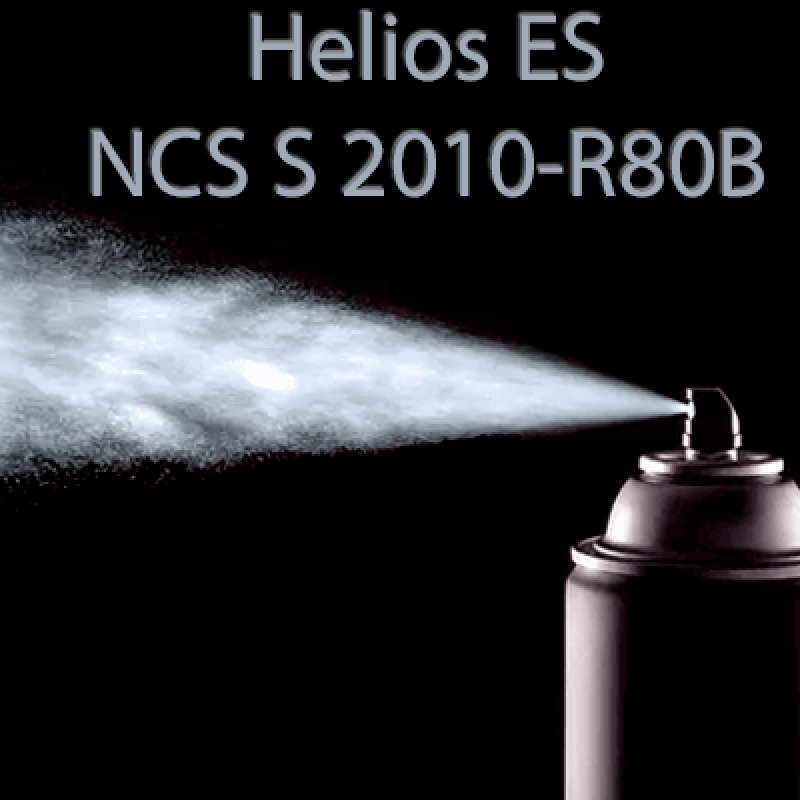 NCS S 2010-R80B аерозольна глянцева 1К швидкосохнуча антикорозійна емаль Helios ES - 400мл