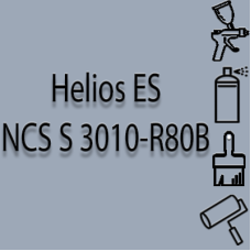 NCS S 3010-R80B глянцева 1К швидкосохнуча антикорозійна емаль Helios ES - 1л