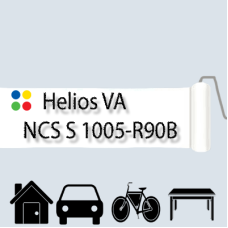 NCS S 1005-R90B антикорозійна глянцева грунт-емаль (вініл-акрилова) HELIOS VA - 1л